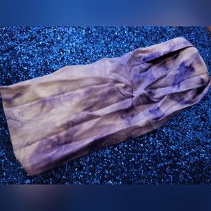 Purple Tie Dye Headband